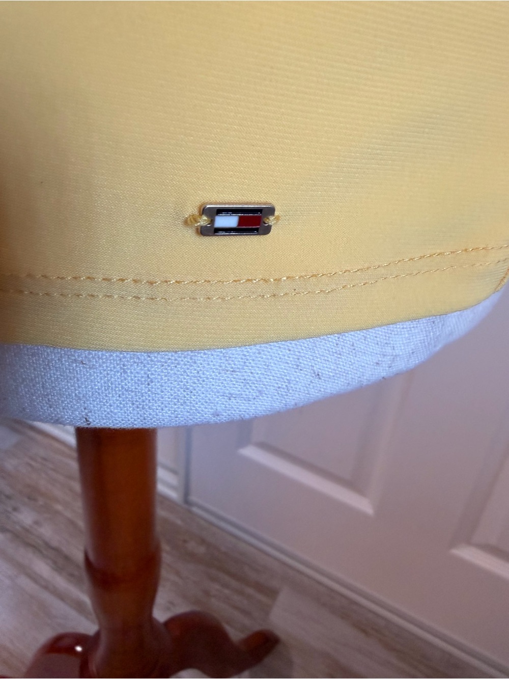 Tommy Hilfiger Yellow Ruffle V-Neck Camisole - Picture 4 of 5